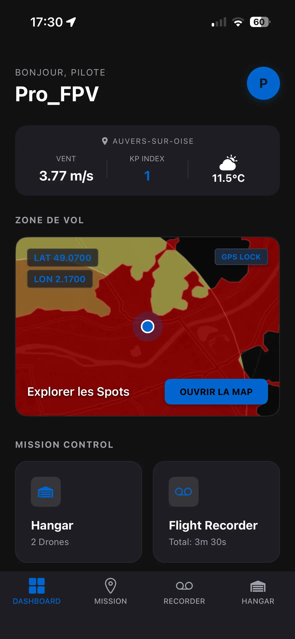 DronPlanner Dashboard